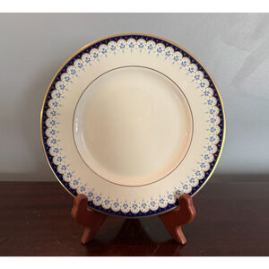 Vintage Minton Consort Blue Gold Bone China Salad Plate